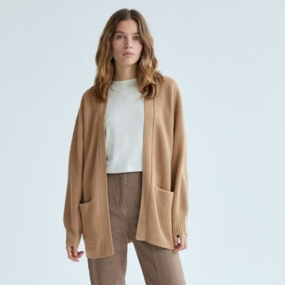 Aritzia Wilfred Merino Wool Cardigan Size SM